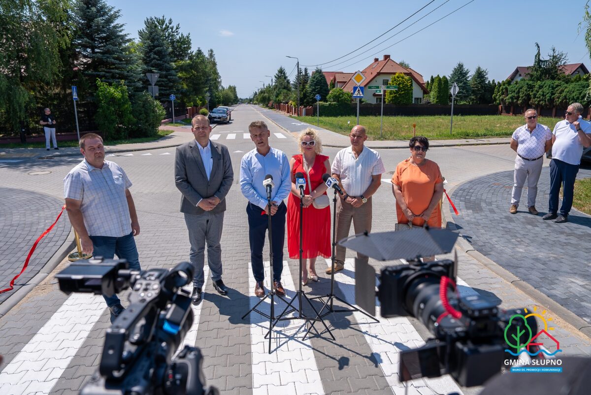 Otwarcie ulicy Zagłoby w Nowym Gulczewie