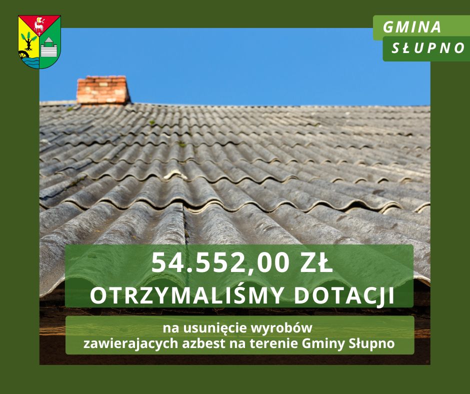 Dotacja na usuwanie azbestu