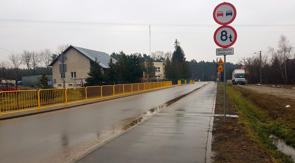 Rozbudowa drogi Borowiczki-Pieńki – Liszyno