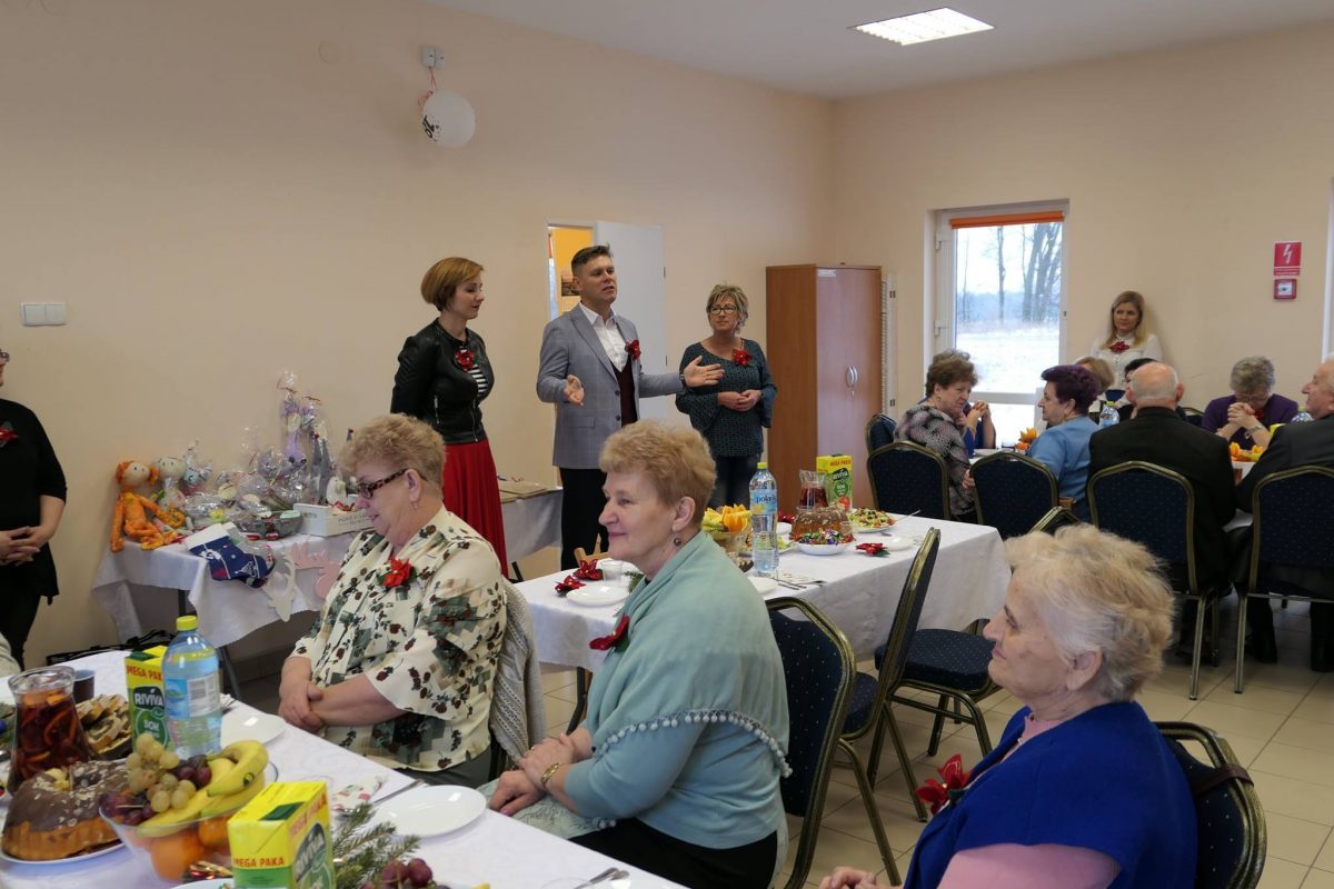 Spotkanie wigilijne w Centrum Aktywności Seniora
